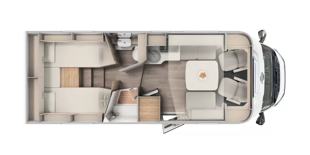 Carado T457 floorplan