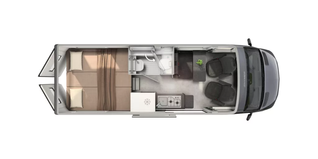 HYMER Grand Canyon S 700 floorplan